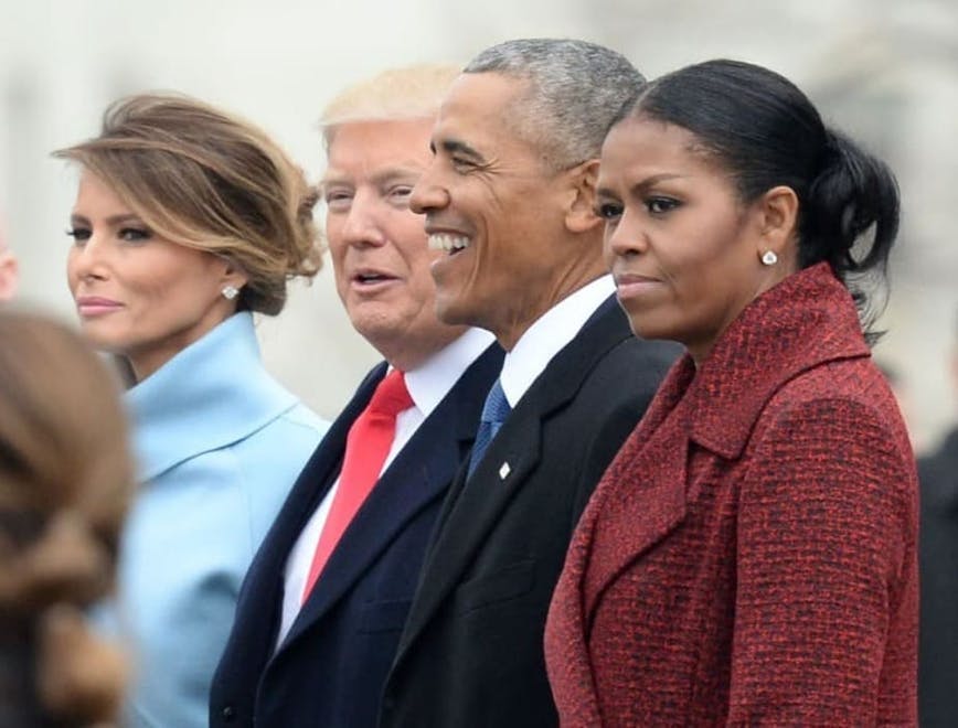 Melania Trump, Trumo, Michelle Obama, Barack Obama