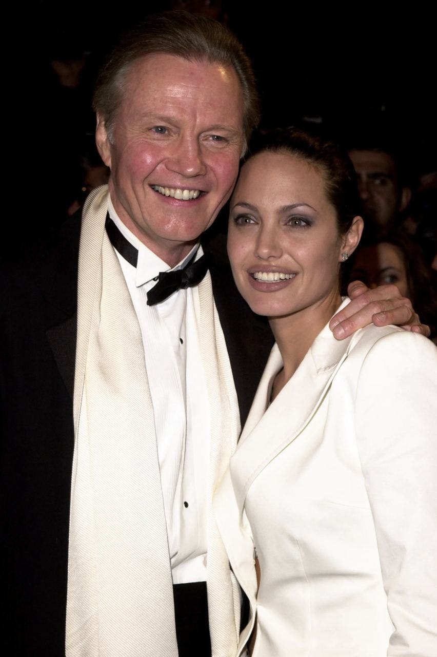 Angelina Jolie e Jon Voight (Foto: Getty Images)
