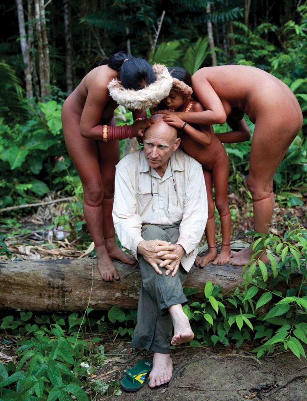 jungle vegetation portrait photography person herbal man adult male rainforest