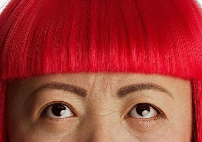 person woman adult female face head hair
