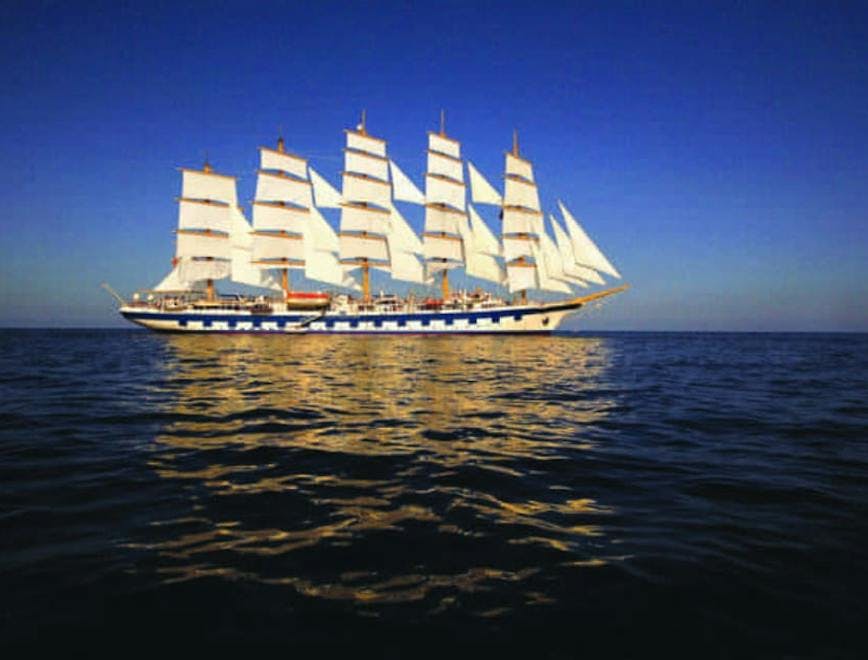 Luxo em alto mar-Viagem de veleiro