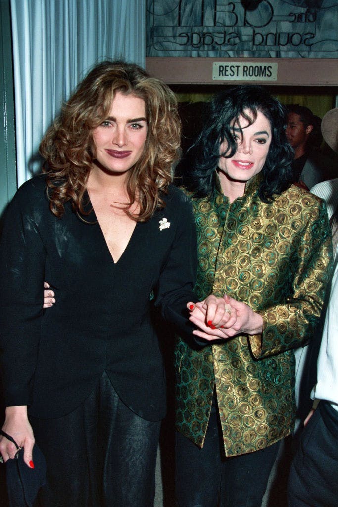 Brooke Shields e Michael Jackson (Foto: Getty Images)
