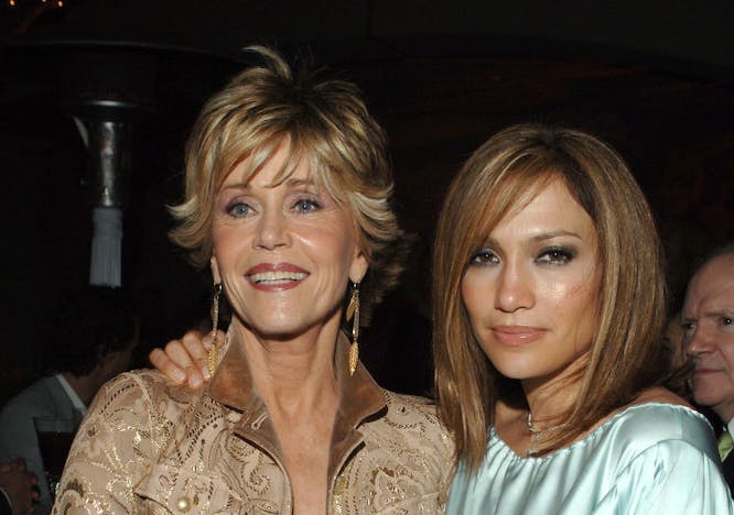 Jane Fonda e Jennifer Lopez (Foto: Getty Images)