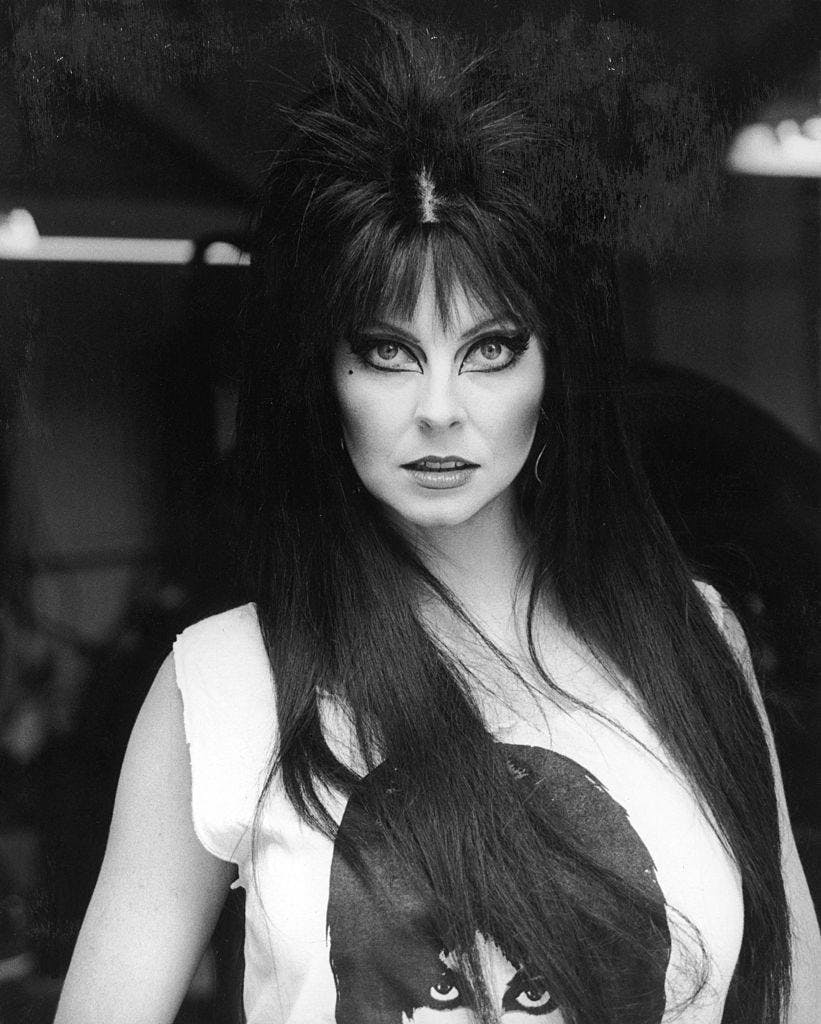 Cassandra Peterson, a atriz de Elvira (Foto: Getty Images)