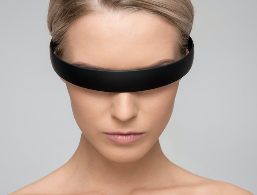accessories adult female person woman headband sunglasses face head