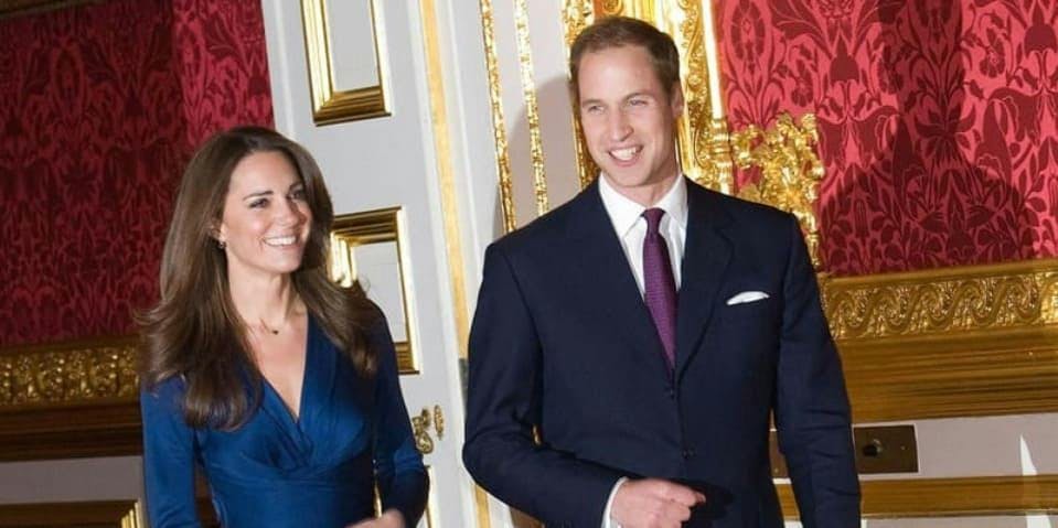 Kate Middleton e  príncipe William