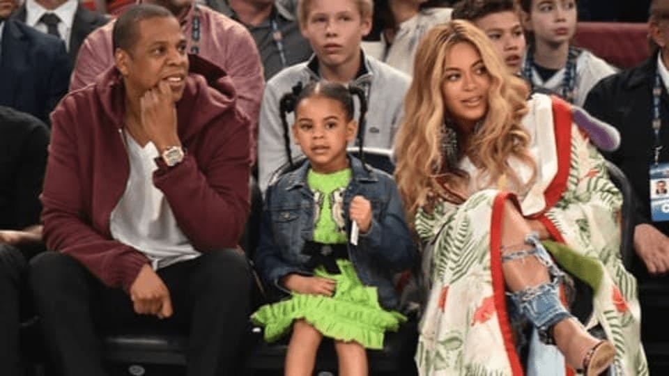 Blue Ivy, filha de Beyoncé e Jay-Z 
