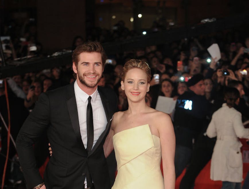 Liam Hemsworth e Jennifer Lawrence (Foto: Getty Images)