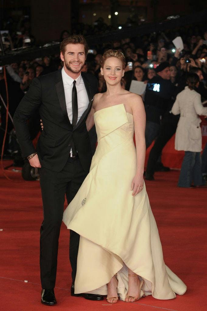 Liam Hemsworth e Jennifer Lawrence (Foto: Getty Images)