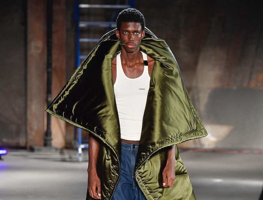 fashion clothing coat jacket cape