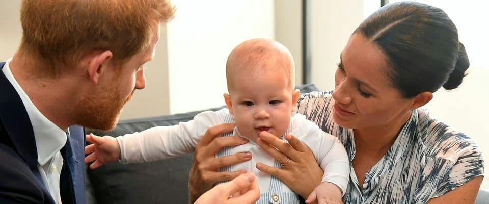 Archie, filho do Príncipe Harry e Meghan