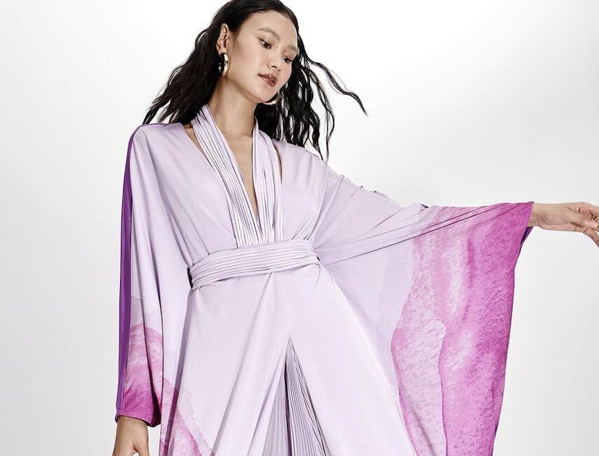 dress fashion adult female person woman formal wear gown robe silk