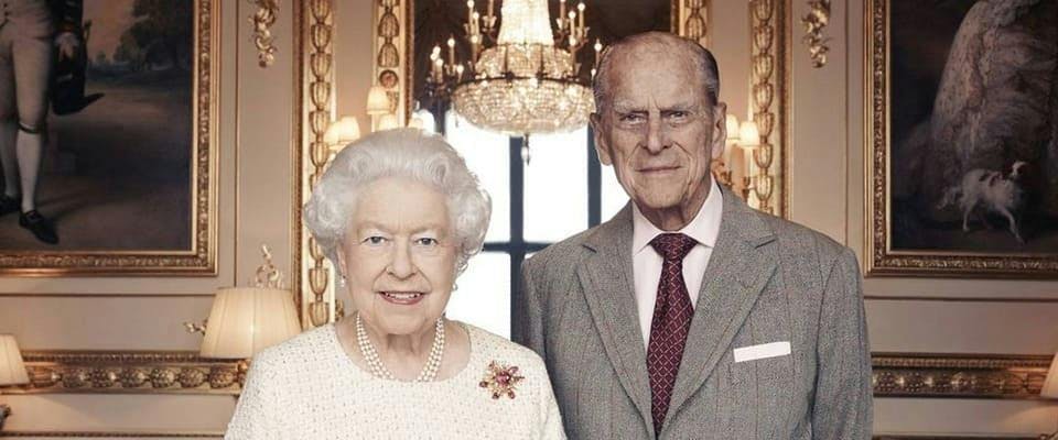 Príncipe Philip e Rainha Elizabeth