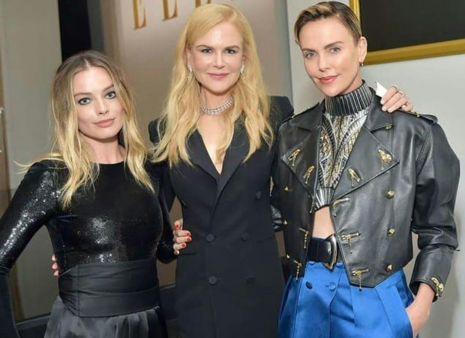 Margot Robbie,Nicole Kidman e Charlize Theron