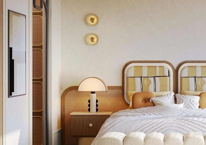 home decor indoors interior design cushion furniture bed bedroom room