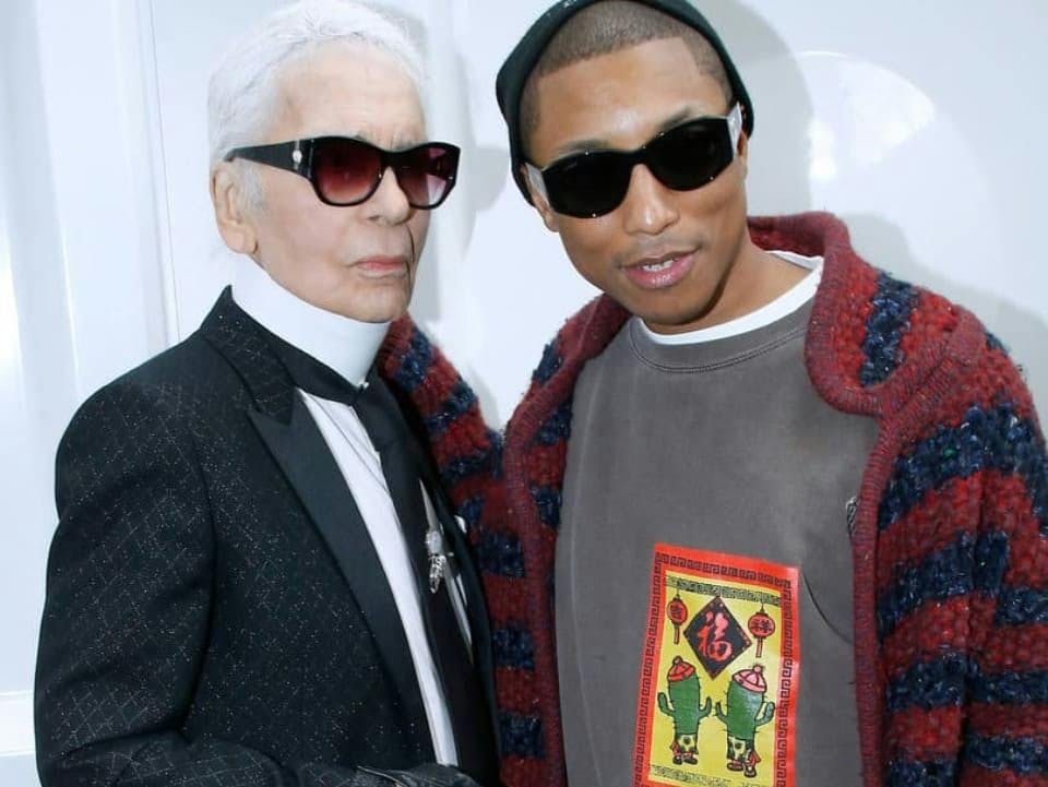 Karl Lagerfeld e Pharrell