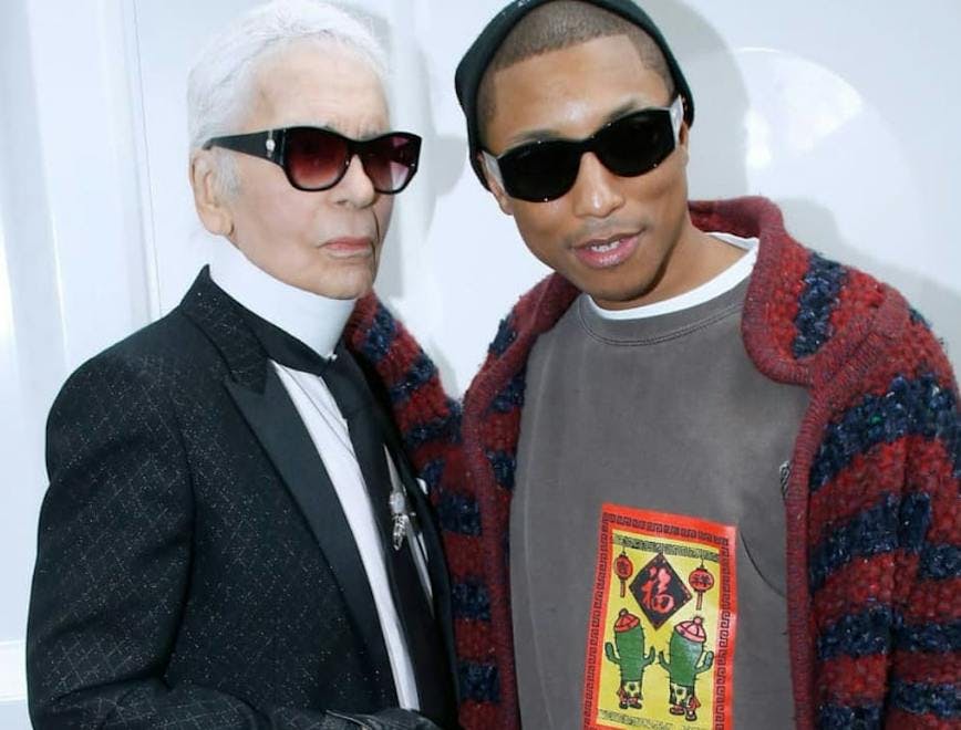 Karl Lagerfeld e Pharrell
