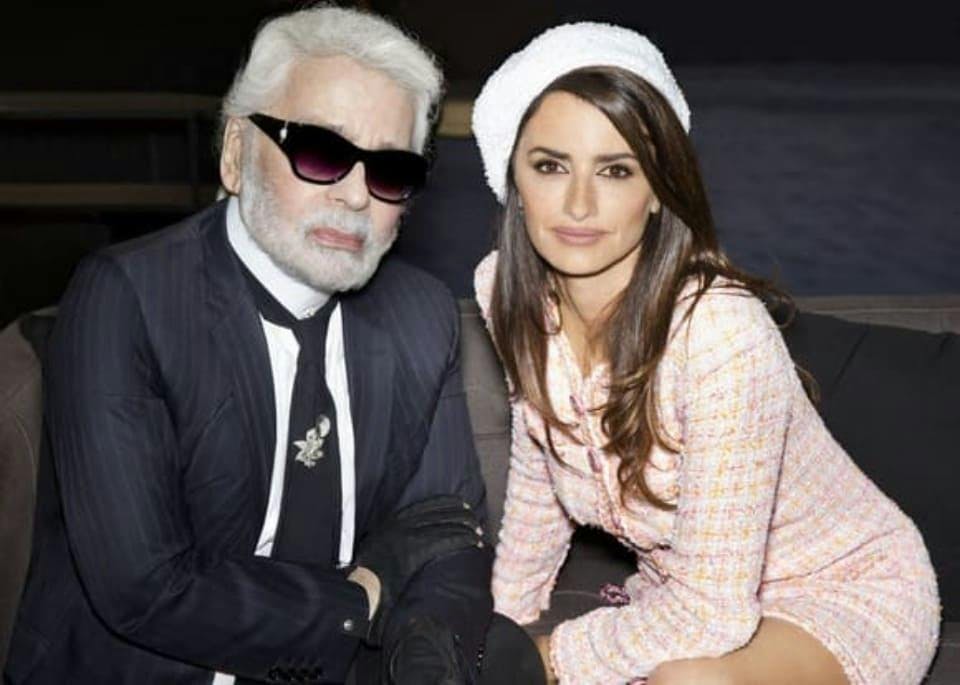 Karl Lagerfeld e Penélope Cruz