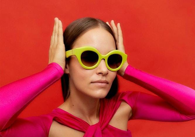 accessories sunglasses face head person portrait adult female woman glasses