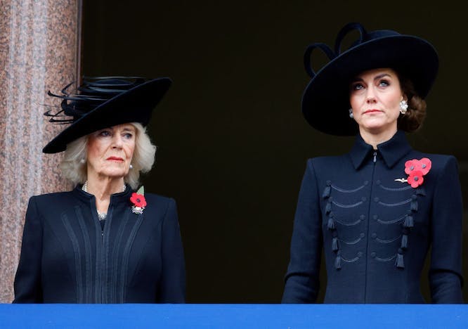 Rainha Consorte Camilla e Kate Middleton (Foto: Getty Images)