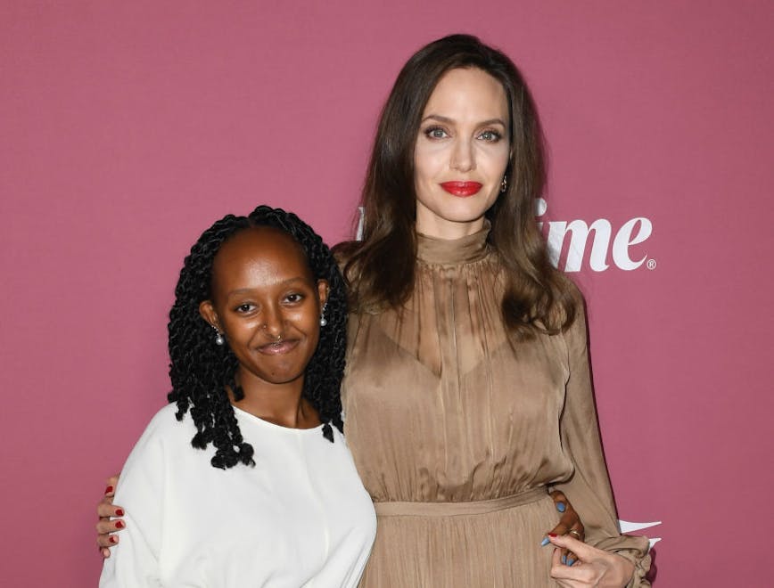 Zahara Jolie-Pitt e Angelina Jolie (Foto: Getty Images)