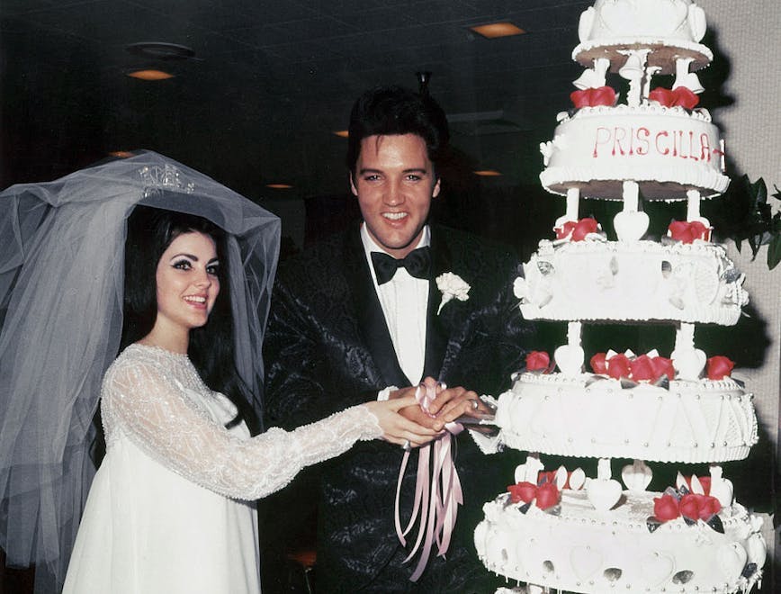 Priscilla e Elvis Presley (Foto: Getty Images)