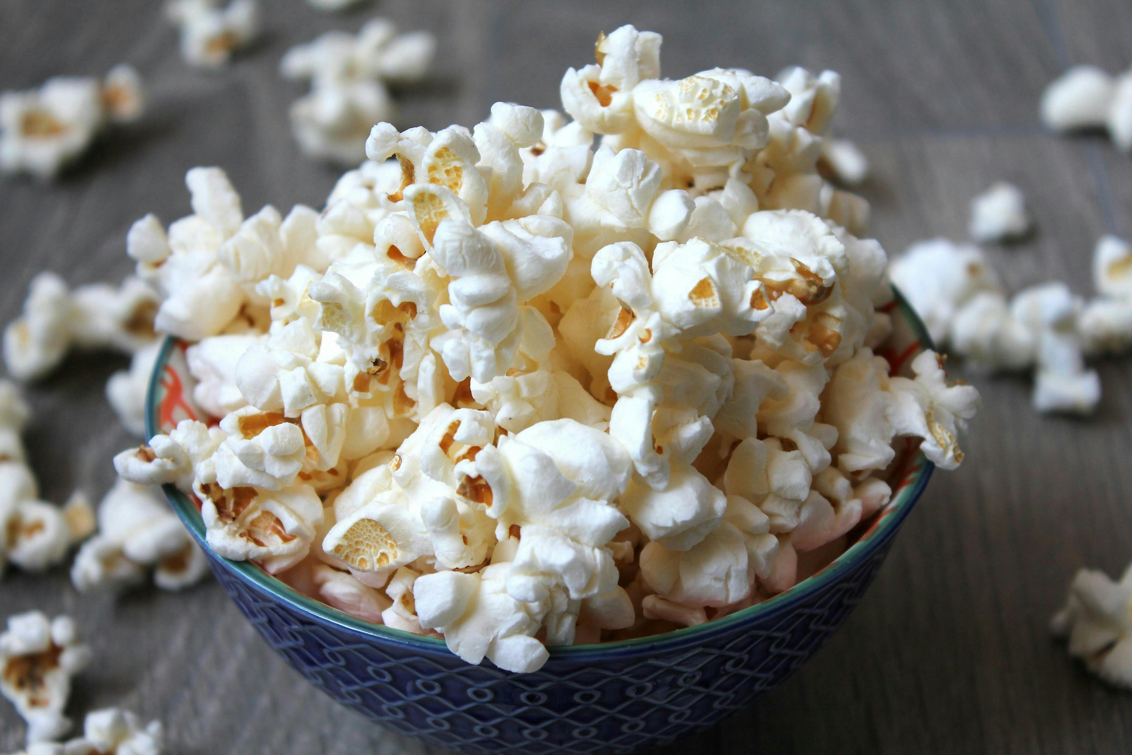 food popcorn snack