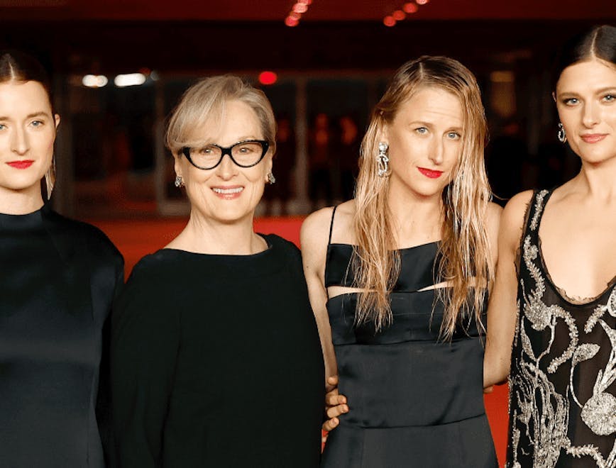 Meryl Streep ao lado das filhas (Foto: Getty Images)