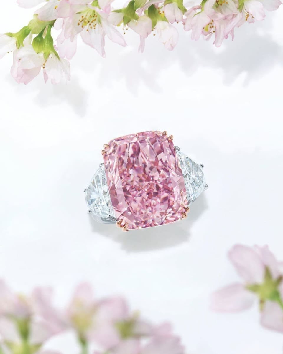 Diamante rosa - Sakura