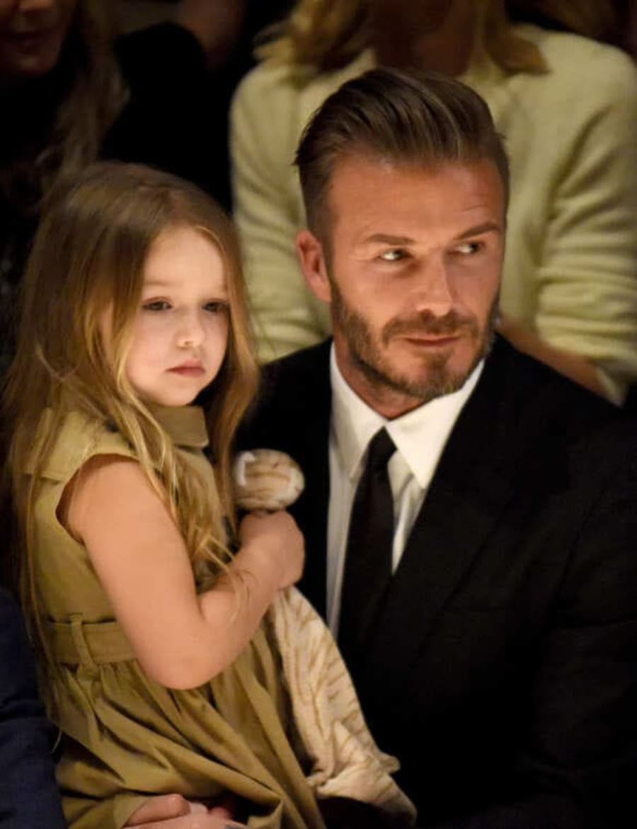 David Beckham e Harper Beckham