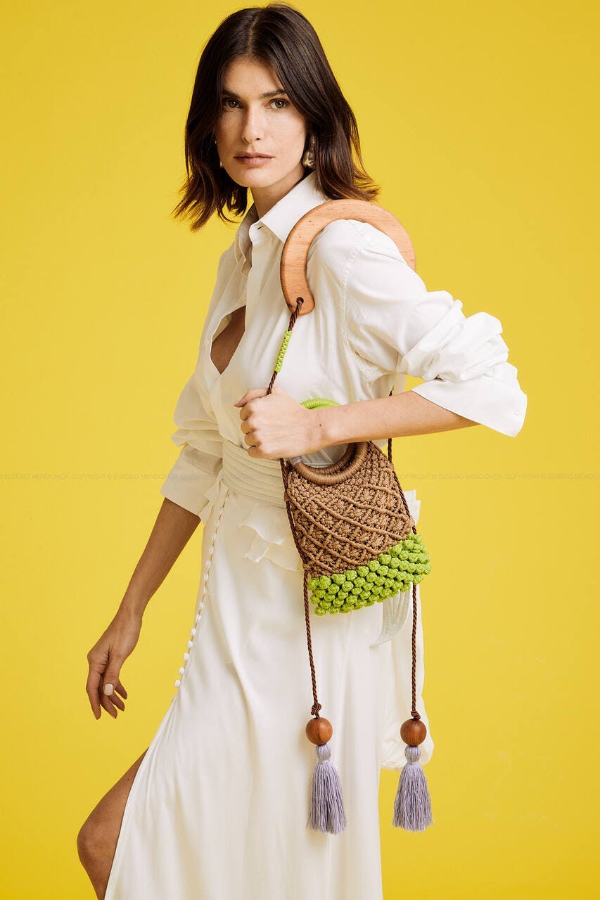accessories bag handbag purse adult female person woman dress blouse