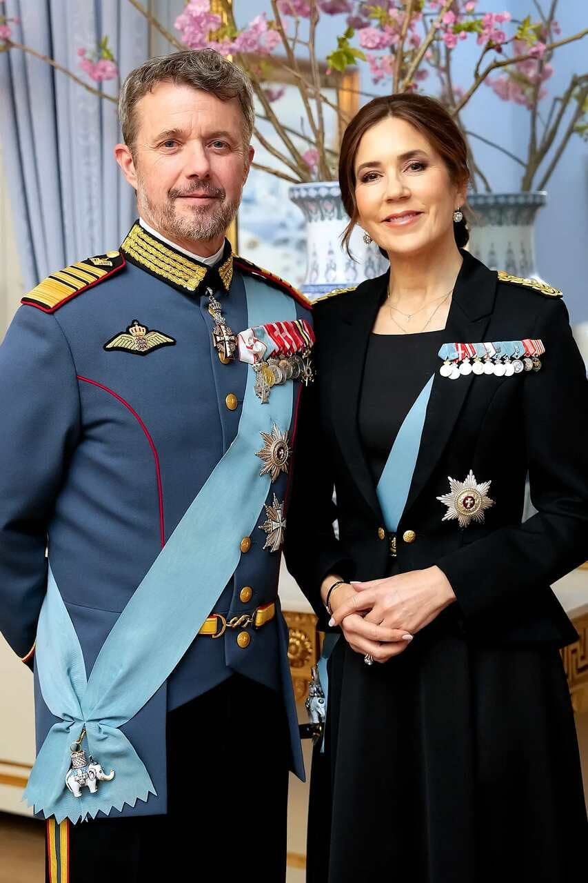 Rei Frederik e rainha Mary da Dinamarca (Foto: Divulgação/Keld Navntoft/Kongehuset)