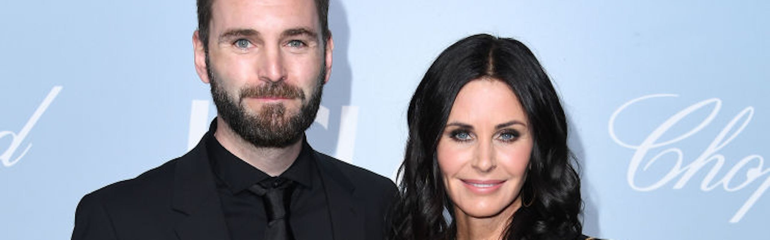 Johnny McDaid e Courteney Cox (Foto: Getty Images)